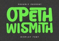 Opeth Wismith Font - Featured Image