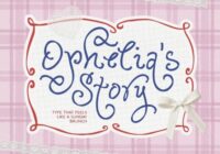 Ophelia Story Font - Featured Image