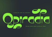 Opiradia Font - Featured Image