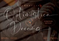 Optimistica Dreams Font - Featured Image