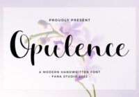 Opulence Font - Featured Image