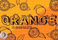 Orange Summer Font - Featured Image