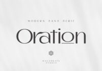 Oration Font - Featured Image
