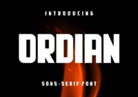 Ordian Font - Featured Image