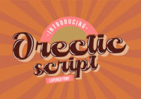Orectic Script Font - Featured Image