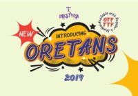 Oretans Font - Featured Image
