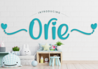 Orie Font - Featured Image
