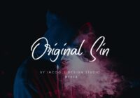Original Sin Font - Featured Image