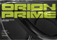 Orion Prime Font - Featured Image