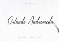 Orlando Andromeda Font - Featured Image