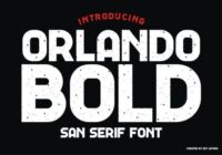Orlando Bold Font - Featured Image