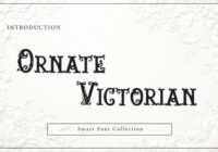 Ornate Victorian Font - Featured Image