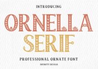 Ornella Serif Font - Featured Image