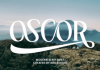Oscor Font - Featured Image