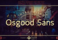 Osgood Sans Font - Featured Image