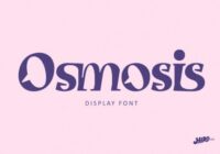 Osmosis Font - Featured Image