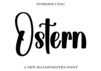 Ostern Font - Featured Image