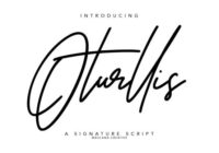 Oturllis Font - Featured Image