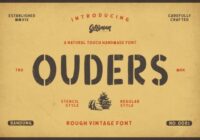 Ouders Font - Featured Image