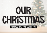 Our Christmas Font - Featured Image