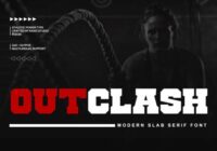 Outclash Font - Featured Image