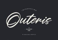 Outeris Font - Featured Image