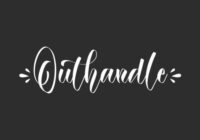 Outhandle Font - Featured Image