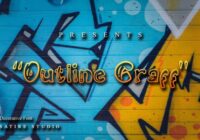 Outline Graff Font - Featured Image