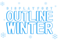 Outline Winter Font - Featured Image