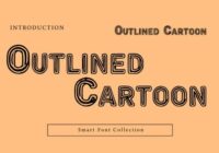 Outlined Cartoon Font - Featured Image