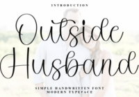 Outside Husband Font - Featured Image
