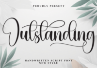 Outstanding Font - Featured Image