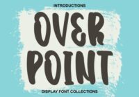 Over Point Font - Featured Image