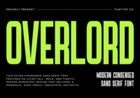 Overlord Font - Featured Image