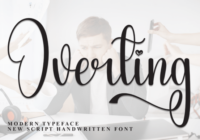 Overting Font - Featured Image
