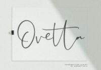 Ovetta Font - Featured Image