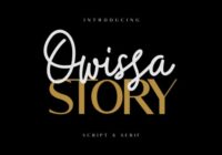 Owissa Story Duo Font - Featured Image