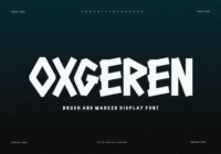 Oxgeren Font - Featured Image
