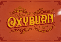 Oxyburn Font - Featured Image