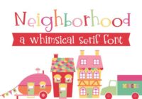 PN Neighborhood Font - Featured Image