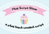 PN Phat Script Sheen Duo Font - Featured Image