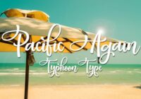 Pacific Again Font - Featured Image