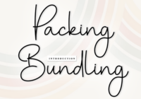 Packing Bundling Font - Featured Image