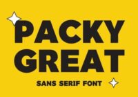 Packy Great Font - Featured Image