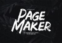 Page Maker Font - Featured Image