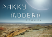 Pakky Modern Font - Featured Image
