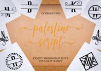 Palestine Script and Monogram Font - Featured Image