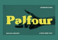 Palfour Font - Featured Image
