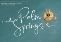 Palm Springs Font - Featured Image