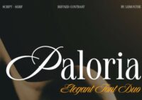 Paloria Duo Font - Featured Image